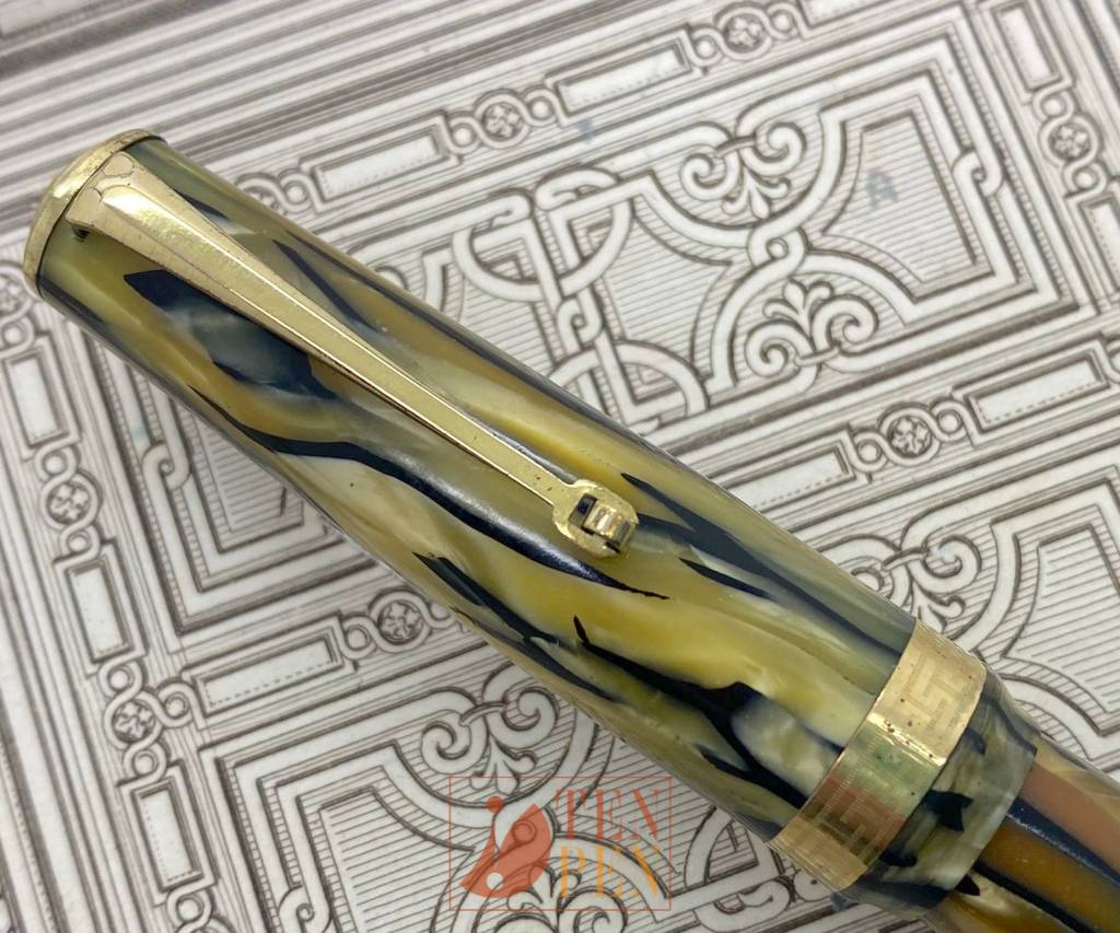 CONTESSA black and pearl celluloid | Tenpen - By Letizia